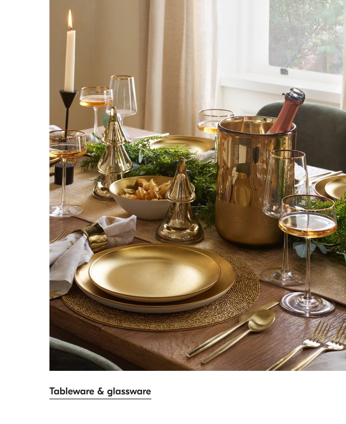 Shop Tableware & Glassware